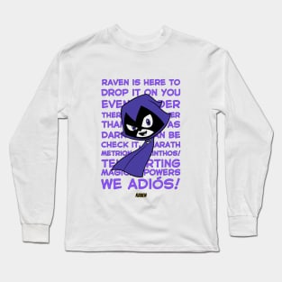 Teen Titans Go To The Movies - Raven Long Sleeve T-Shirt